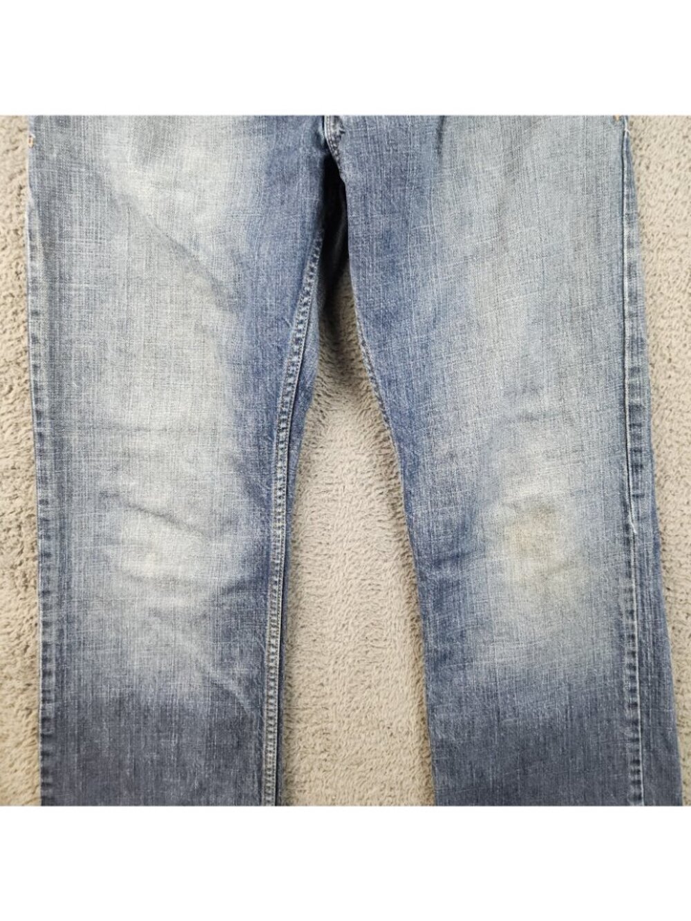 Levis Silvertab Jeans Mens 32x34 Blue Boot Wide Leg Baggy Y2K  '09 Skate Faded - Picture 10 of 12